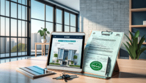 Documento de CND de obra obtido através dos sistemas CNO e SERO.